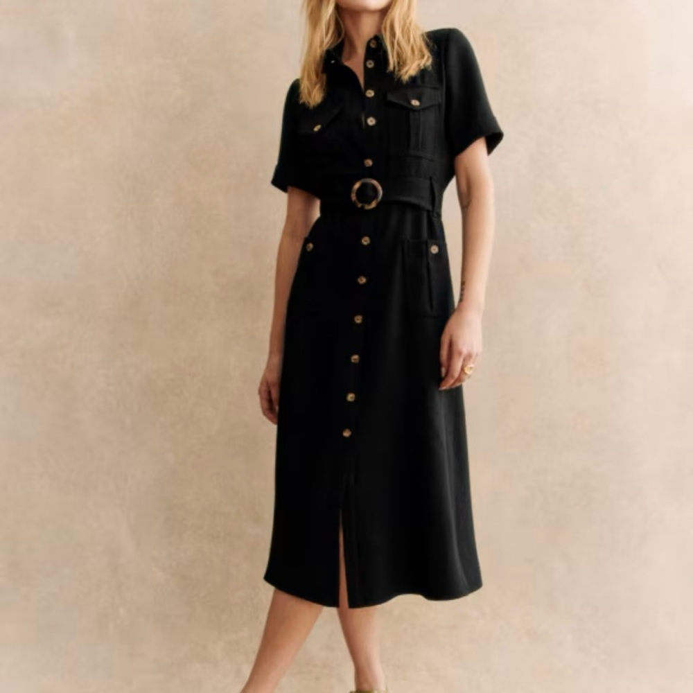 NWOT SEZANE Raquel Dress in black
